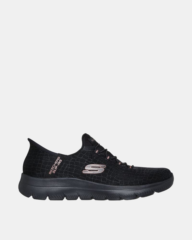 Zapatillas Bajas Mujer SKECHERS Negro 150128 S SLIP INS