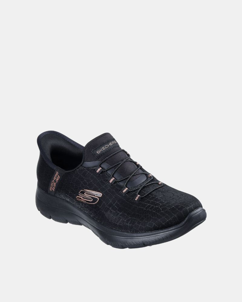 Zapatillas Bajas Mujer SKECHERS Negro 150128 S SLIP INS