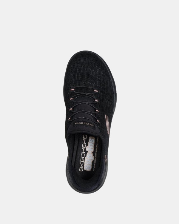 Zapatillas Bajas Mujer SKECHERS Negro 150128 S SLIP INS