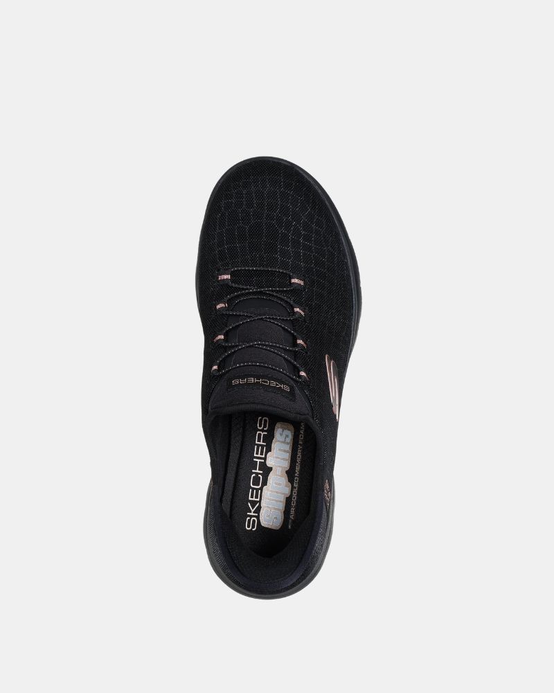 Zapatillas Bajas Mujer SKECHERS Negro 150128 S SLIP INS