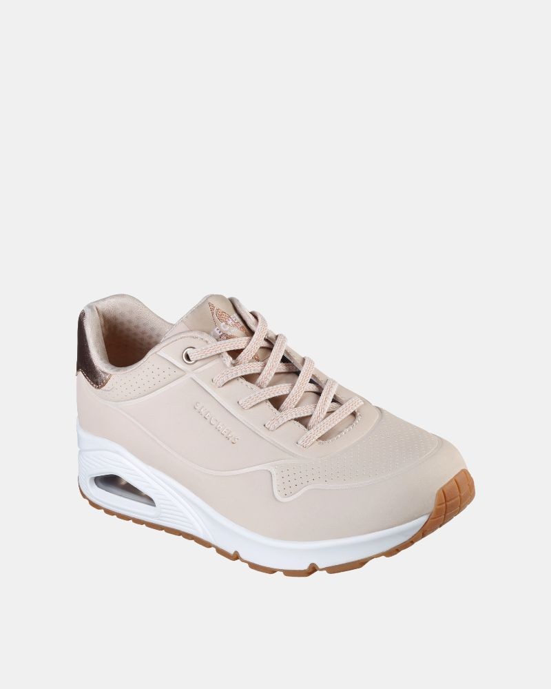 Zapatillas Bajas Mujer SKECHERS Nude 155196 UNO