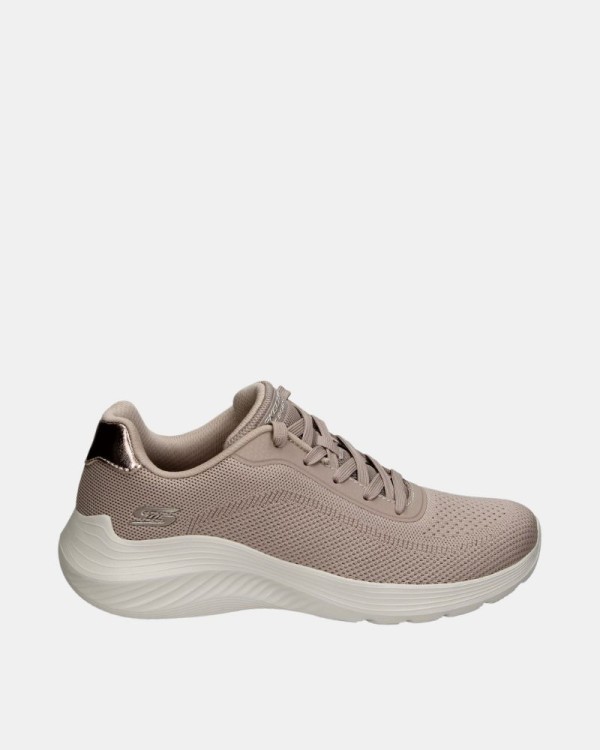 Sapatilhas Baixas Mulher SKECHERS Taupe 117679 BOBS SQUAD WAVES