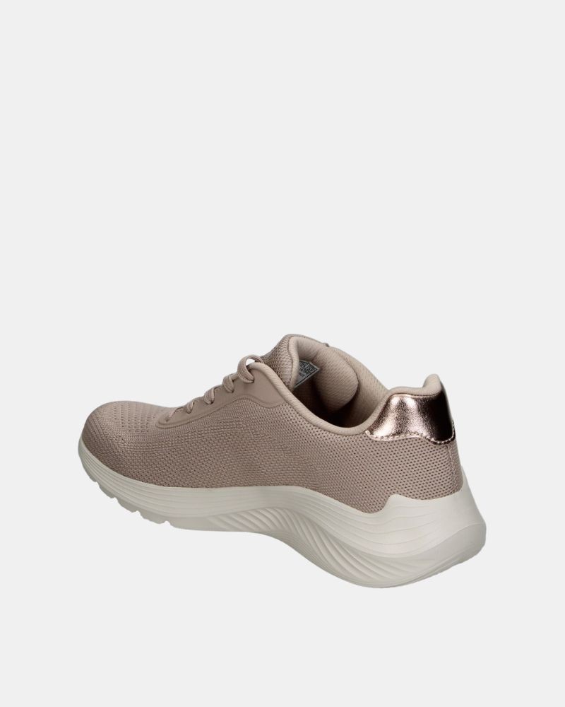 Sapatilhas Baixas Mulher SKECHERS Taupe 117679 BOBS SQUAD WAVES