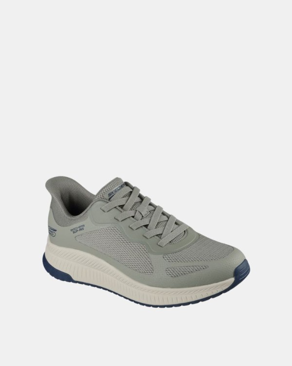 Zapatillas Bajas Hombre SKECHERS Verde 118423 SLIP INS BOBS SPORT SQUAD CHAOS 4