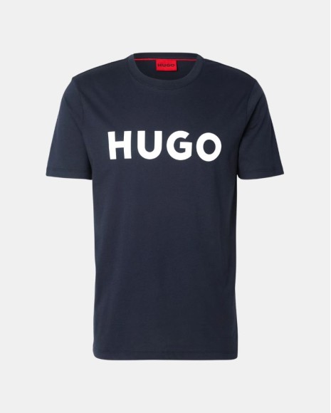 Camisetas Manga corta Hombre HUGO Azul 50467556 DULIVIO
