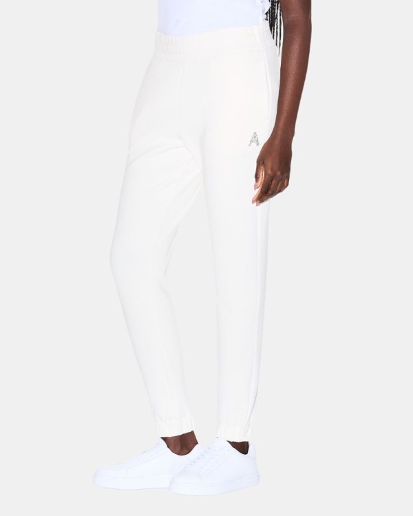 Pantalones Largos Chándal Mujer ARMANI EXCHANGE Blanco XW002210 AF21298