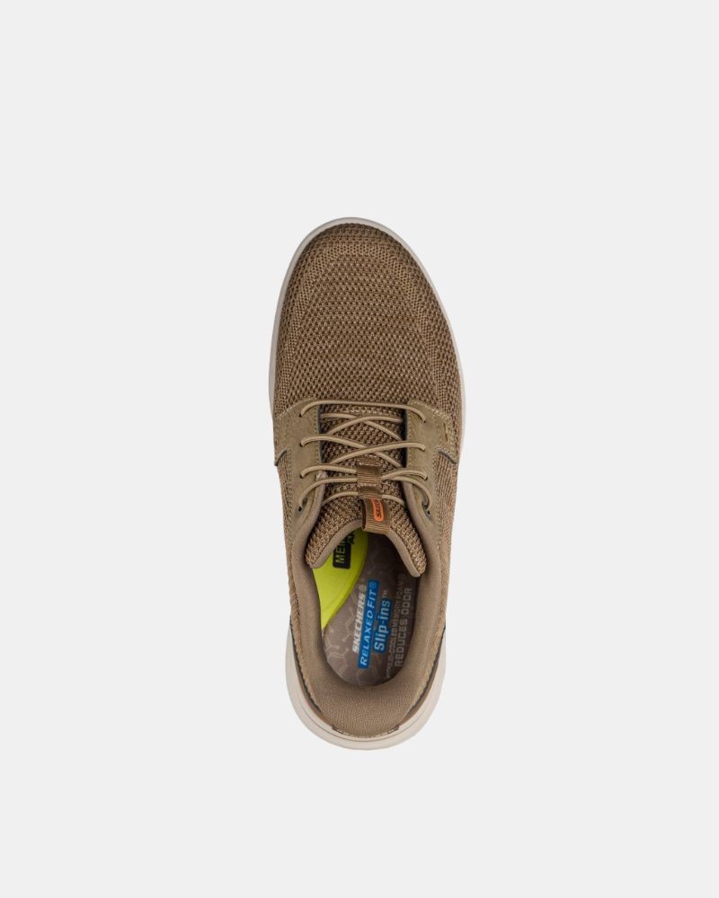 Zapatillas Bajas Hombre SKECHERS Taupe 211196 SLIP INS