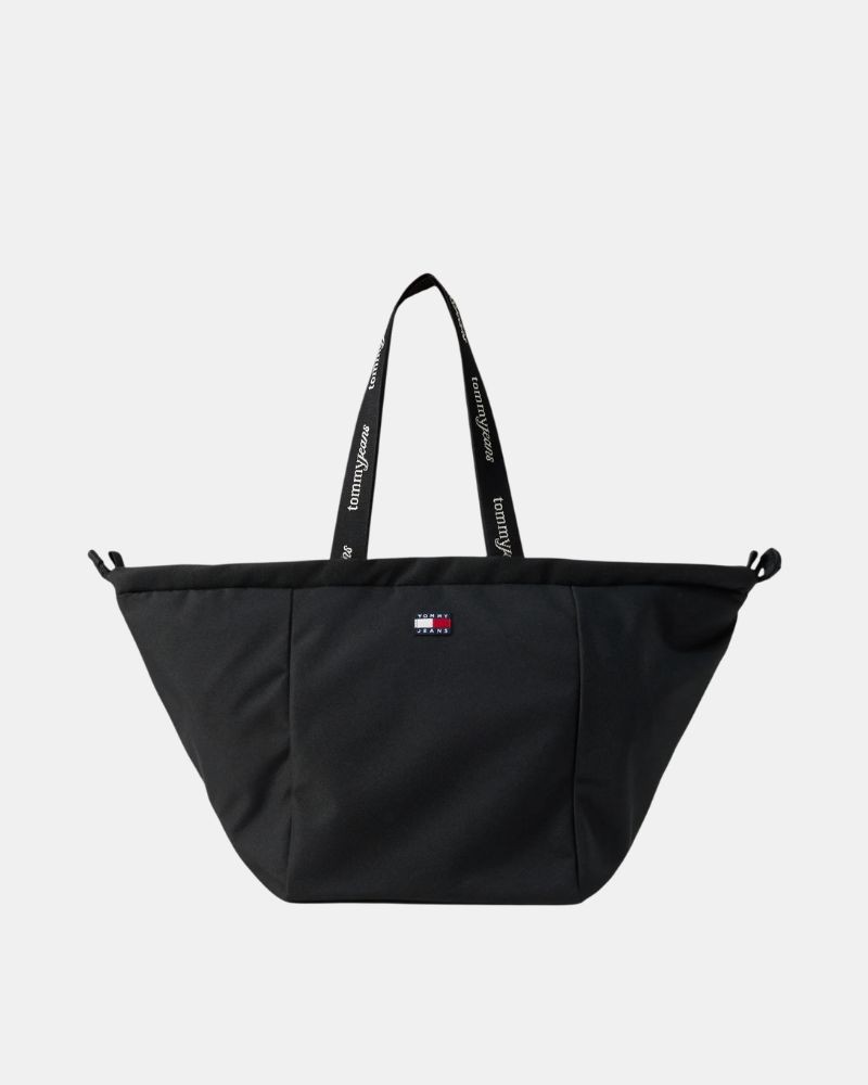 Bolsas shopper de mulher TOMMY HILFIGER pretas AW0AW18771BDS
