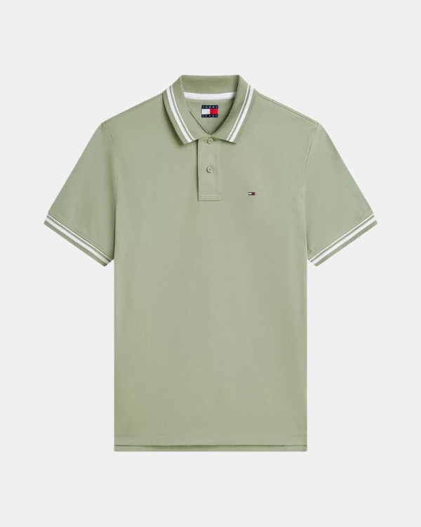 Camisetas Manga corta Polos Hombre TOMMY HILFIGER Verde DM0DM22700PMO