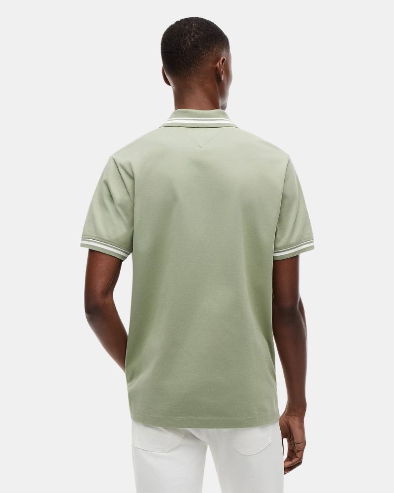 Camisetas Manga corta Polos Hombre TOMMY HILFIGER Verde DM0DM22700PMO