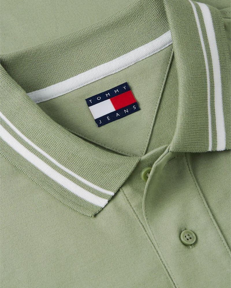 Camisetas Manga corta Polos Hombre TOMMY HILFIGER Verde DM0DM22700PMO