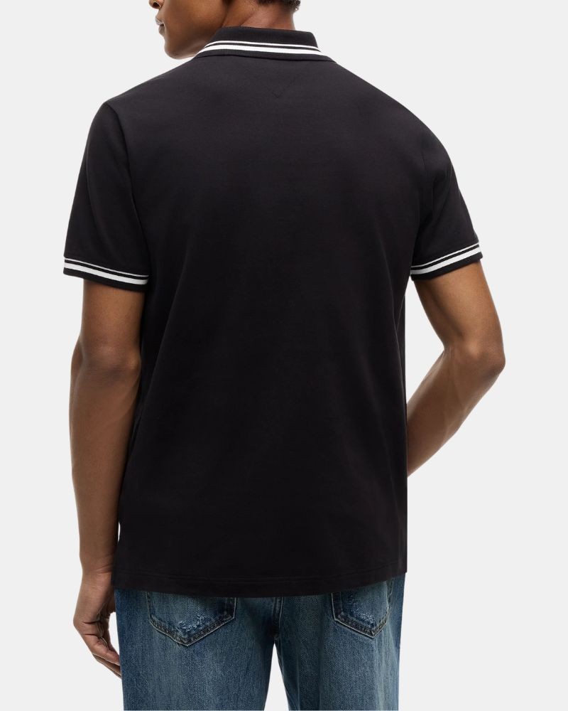 Camisetas Manga corta Polos Hombre TOMMY HILFIGER Negro DM0DM22700BDS