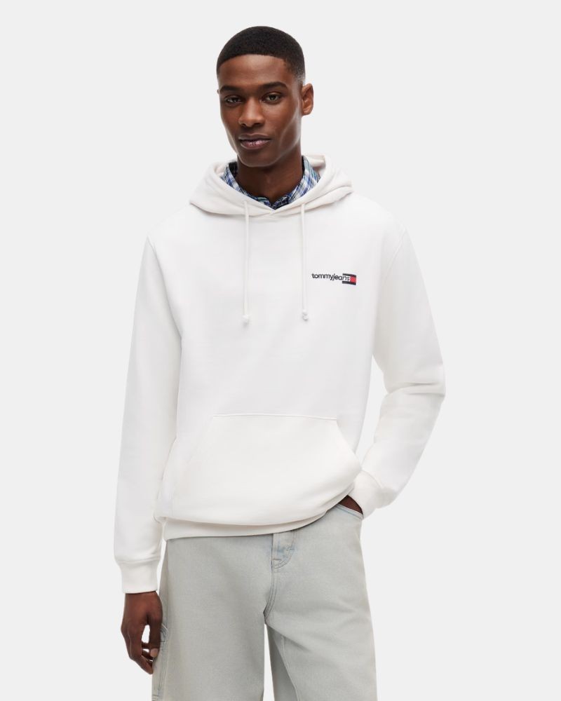 Sudaderas Hoodie Hombre TOMMY HILFIGER Blanco DM0DM23393YBH