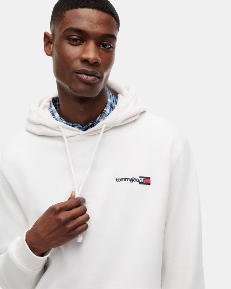 Sudaderas Hoodie Hombre TOMMY HILFIGER Blanco DM0DM23393YBH