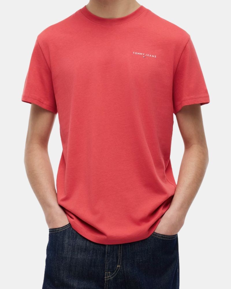 Camisetas Manga corta Hombre TOMMY HILFIGER Rojo DM0DM21780XK5