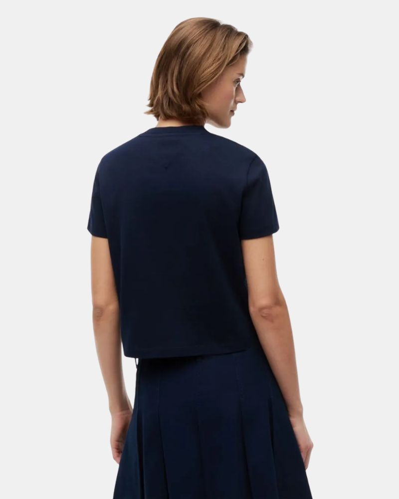 Camisetas Manga corta Mujer TOMMY HILFIGER Azul DW0DW22818C1G