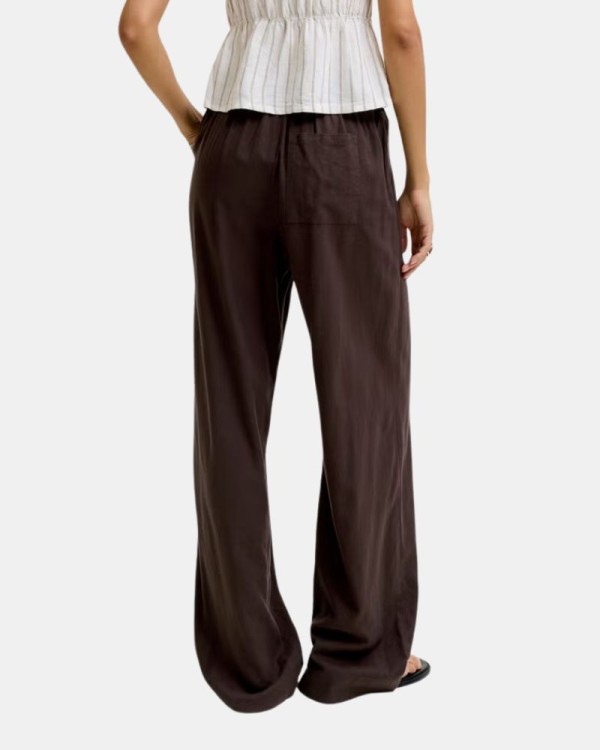 Pantalones Largos Mujer JACK AND JONES Marrón 12287729 ALMIRA