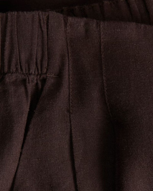 Pantalones Largos Mujer JACK AND JONES Marrón 12287729 ALMIRA