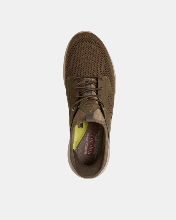 Zapatillas Hombre SKECHERS Verde 210889  SLIP INS