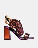 Sandalias Fiesta Abiertas Mujer RockAway Morado 85837