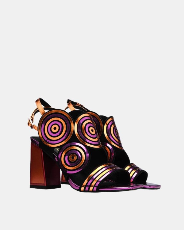 Sandalias Fiesta Abiertas Mujer RockAway Morado 85837