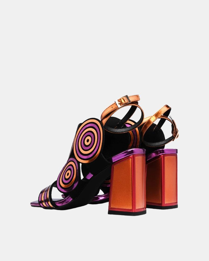 Sandalias Fiesta Abiertas Mujer RockAway Morado 85837