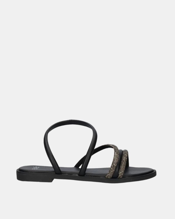 Sandalias Abiertas Mujer EXE Negro P4042 12