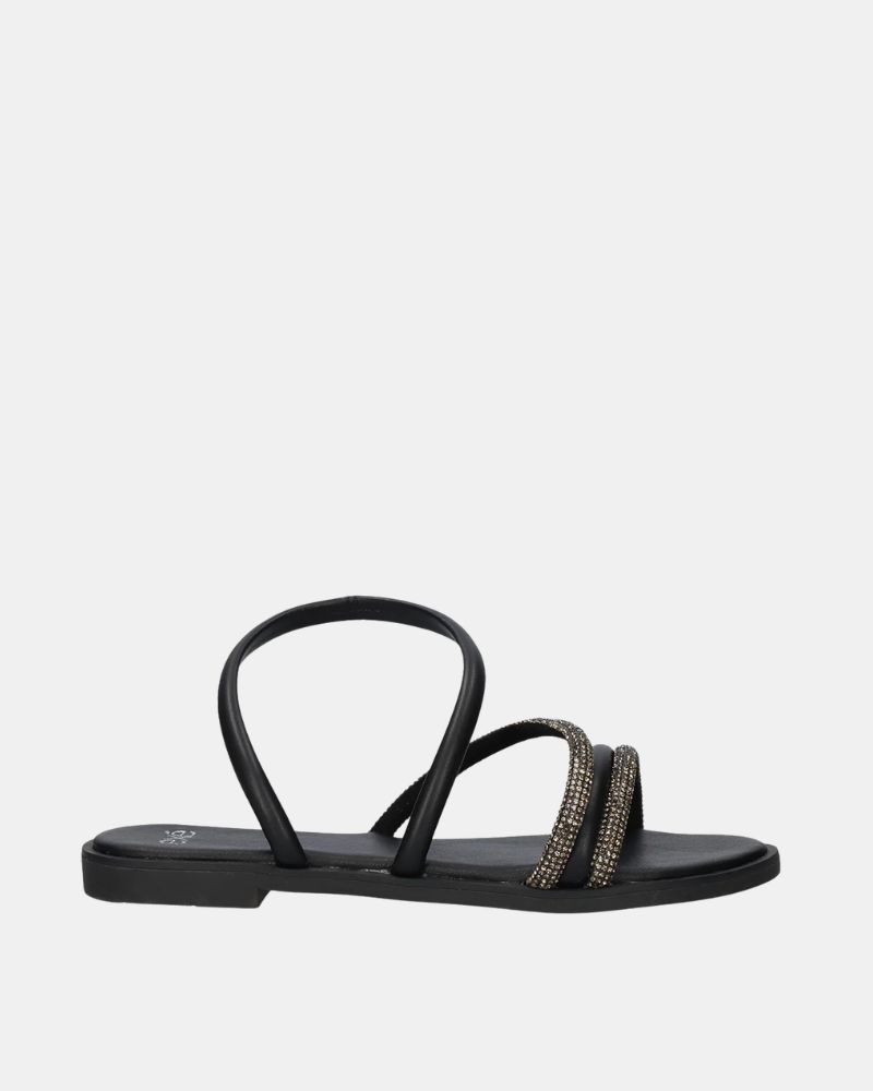 Sandalias Abiertas Mujer EXE Negro P4042 12