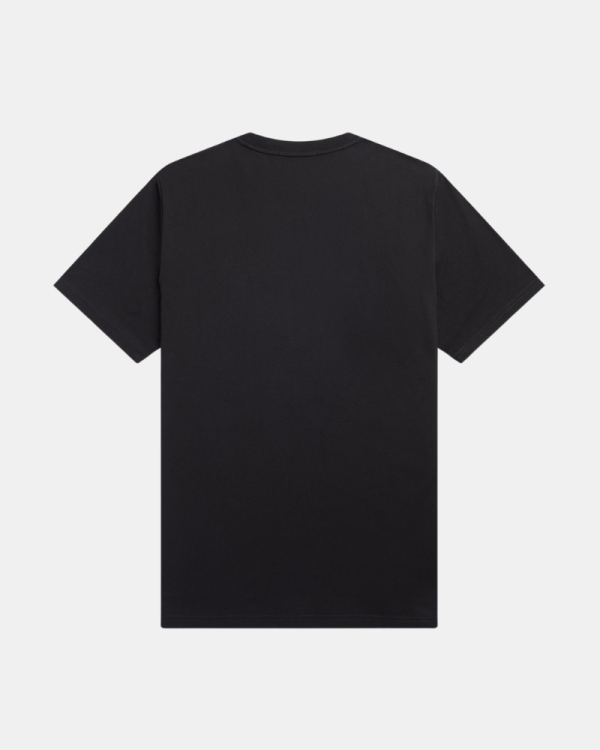 Camisetas Manga Curta Homem FRED PERRY Preto M4580