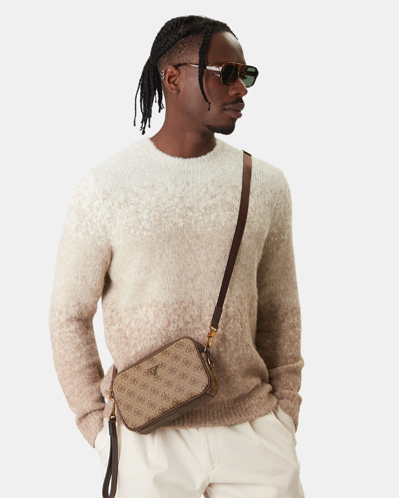 Bolsos Hombre GUESS Beige MILANO HMMILO P6150