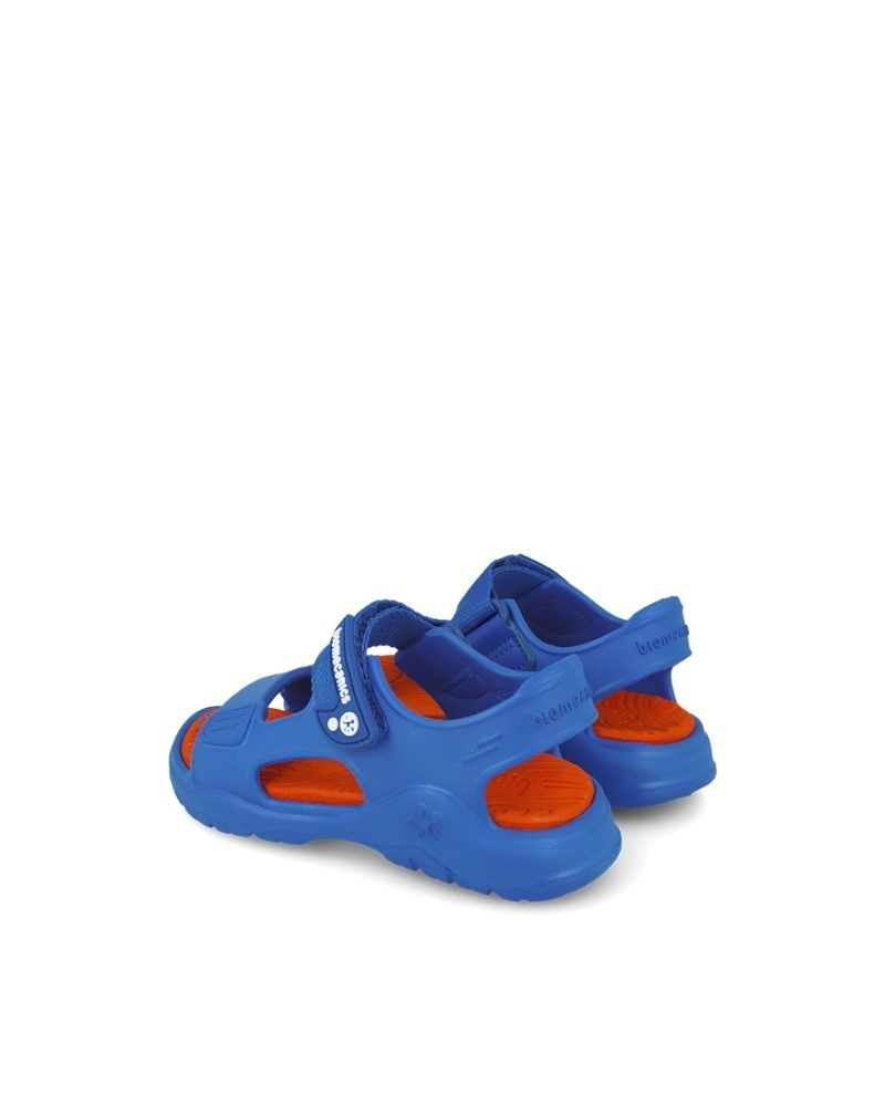 Sandalias Abiertas Chancletas Infantil BIOMECANICS Azul 232290 A090
