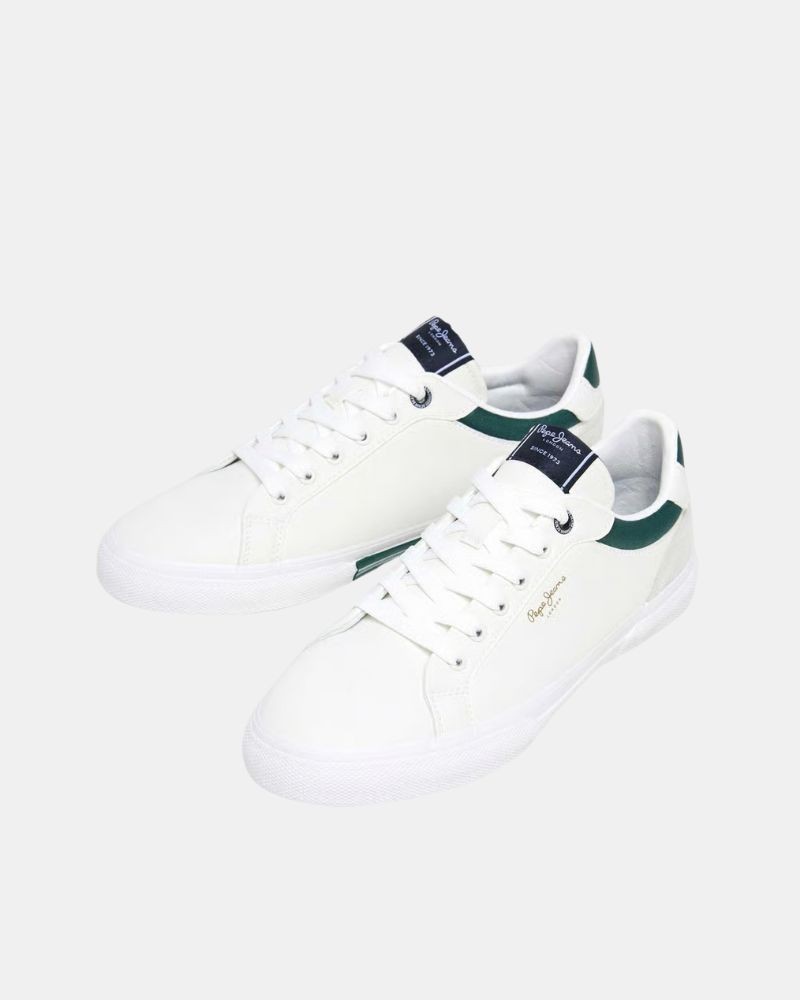 Zapatillas Bajas Hombre PEPE JEANS Blanco PMS30839 KENTON COURT M
