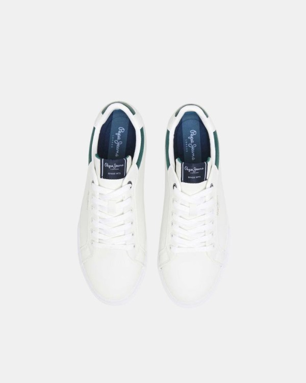 Zapatillas Bajas Hombre PEPE JEANS Blanco PMS30839 KENTON COURT M