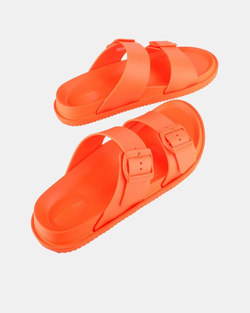 Sandalias Chancletas Mujer Lemon Jelly Naranja ELISE