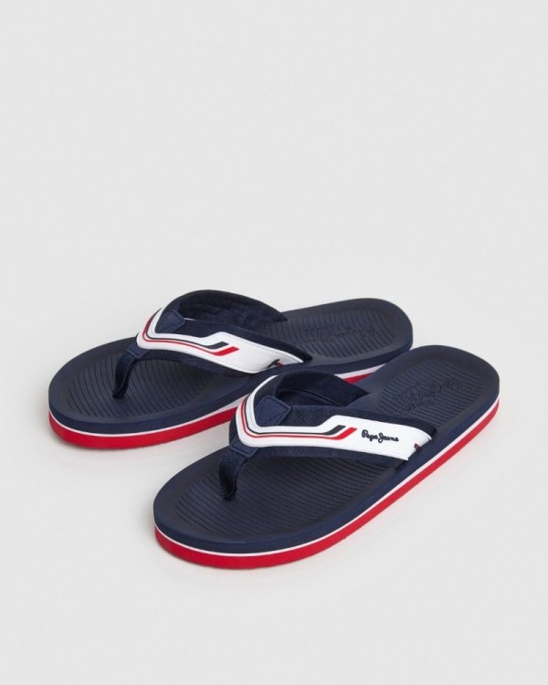 Sandalias Chancletas Hombre PEPE JEANS Azul PMS70162 WEST CLUB
