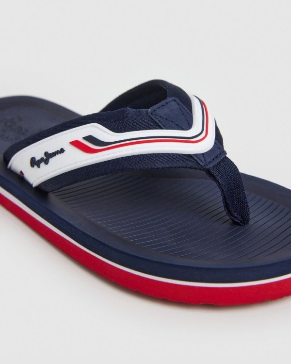 Sandalias Chancletas Hombre PEPE JEANS Azul PMS70162 WEST CLUB