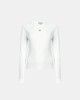 Camisetas Manga larga Mujer CALVIN KLEIN Blanco LV047E205G