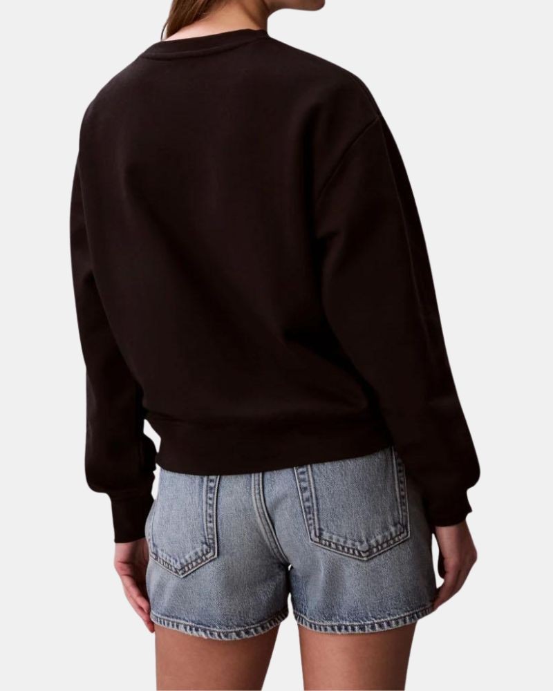 Sudaderas Sin capucha Mujer CALVIN KLEIN Negro LV047F838G
