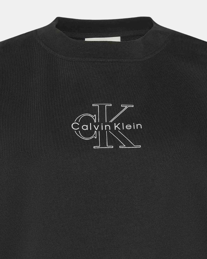 Sudaderas Sin capucha Mujer CALVIN KLEIN Negro LV047F838G
