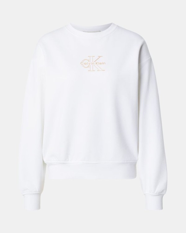 Sudaderas Sin capucha Mujer CALVIN KLEIN Blanco LV047F838G