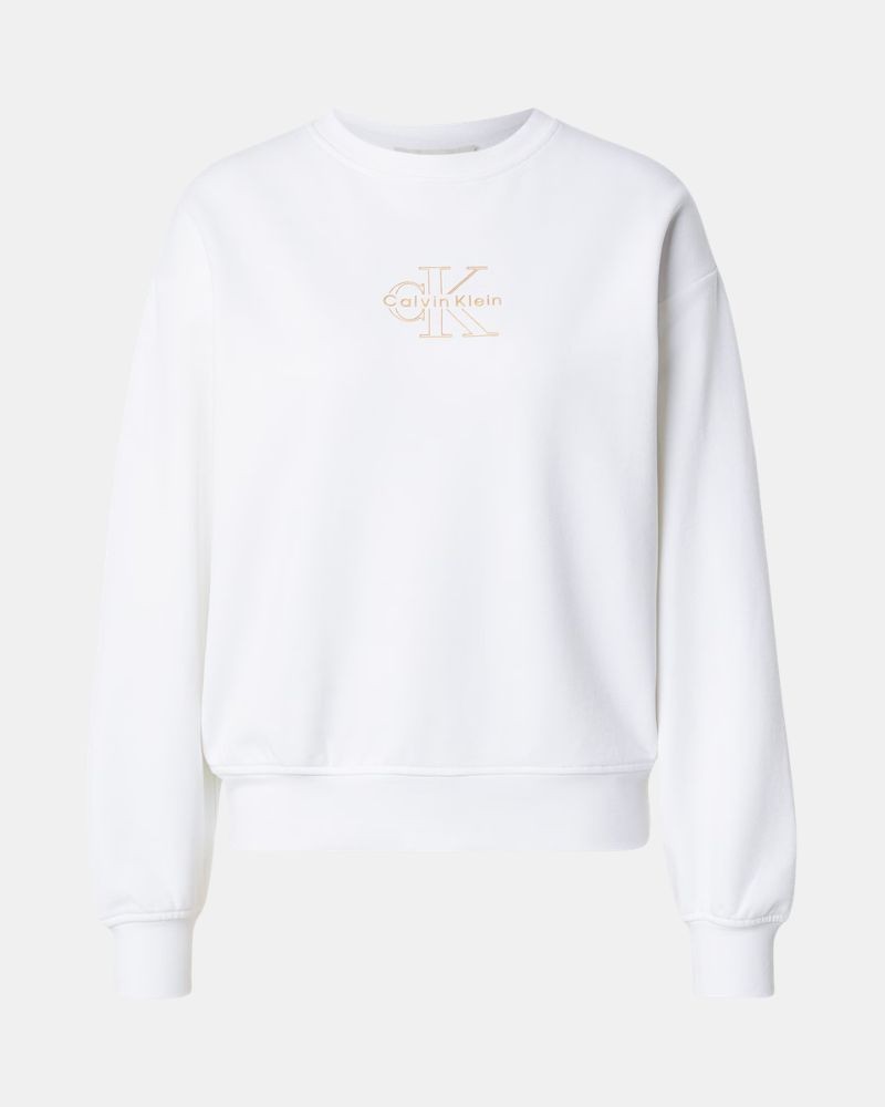 Sudaderas Sin capucha Mujer CALVIN KLEIN Blanco LV047F838G
