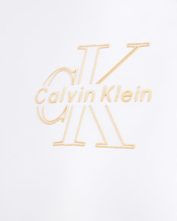 Sudaderas Sin capucha Mujer CALVIN KLEIN Blanco LV047F838G