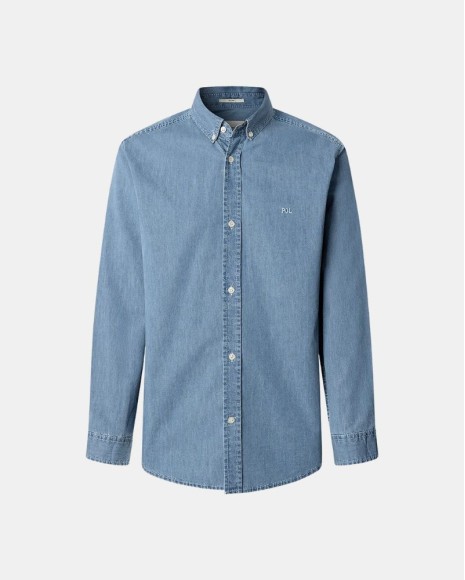 Camisas Manga larga Hombre PEPE JEANS Azul PM3090014C0 CLASSIC SLIM