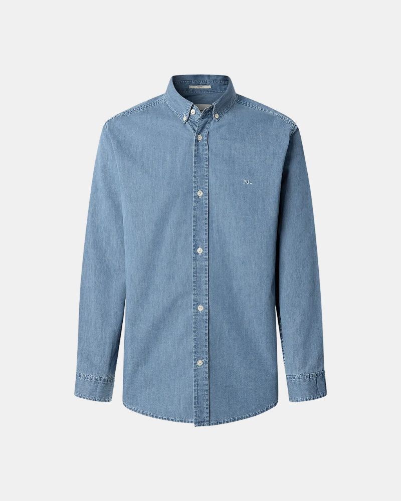 Camisas Manga larga Hombre PEPE JEANS Azul PM3090014C0 CLASSIC SLIM
