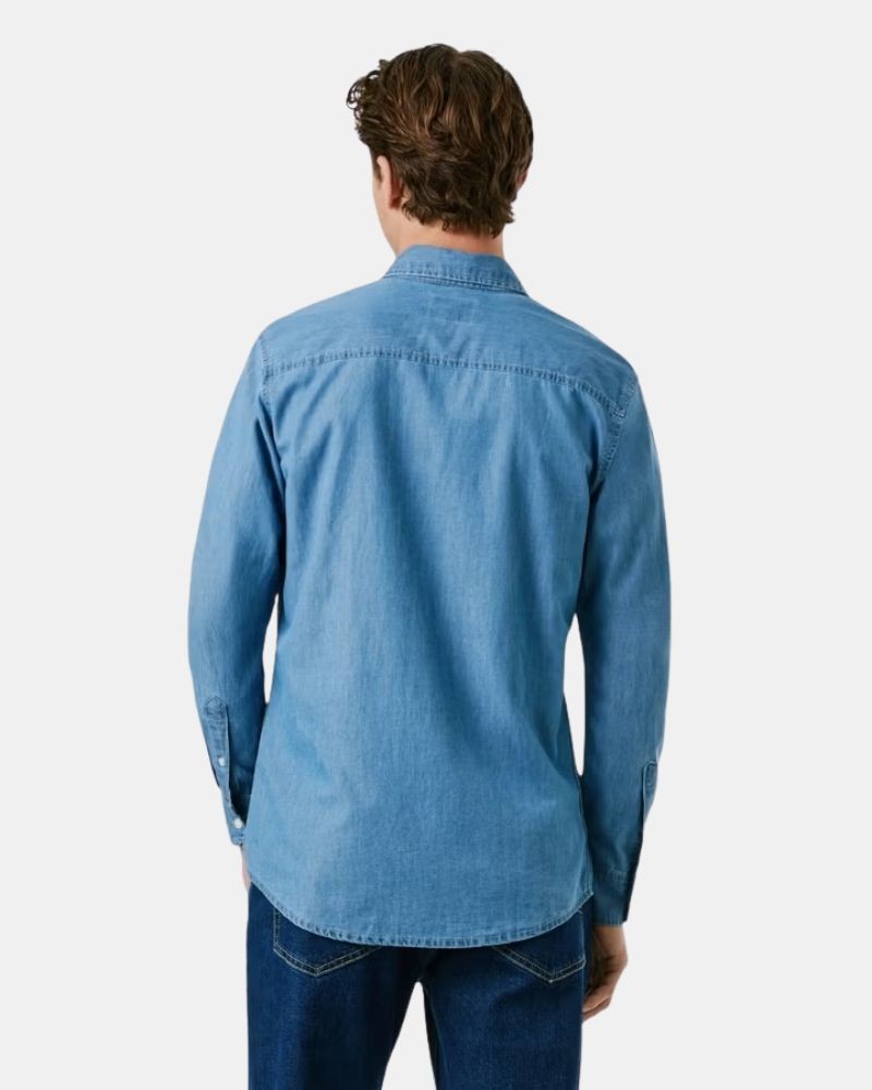Camisas Manga larga Hombre PEPE JEANS Azul PM3090014C0 CLASSIC SLIM