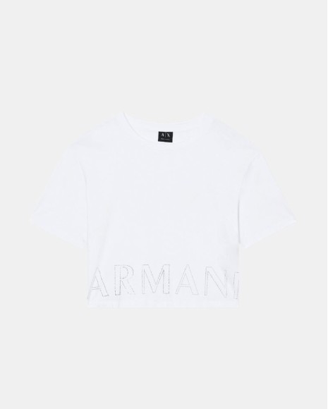 Camisetas Manga corta Mujer ARMANI EXCHANGE Blanco XW001709 AF17172
