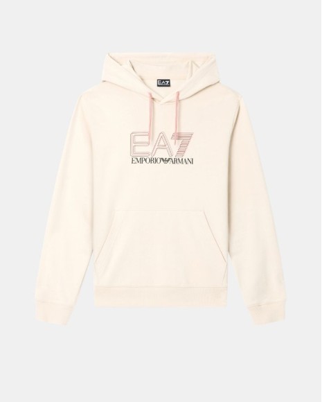Sudaderas Hoodie Hombre EA7 Beige 7M001313 AF13512