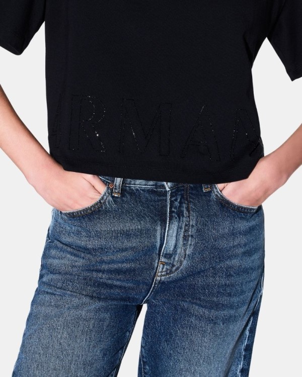 Camisetas Manga corta Mujer ARMANI EXCHANGE Blanco XW001709 AF17172