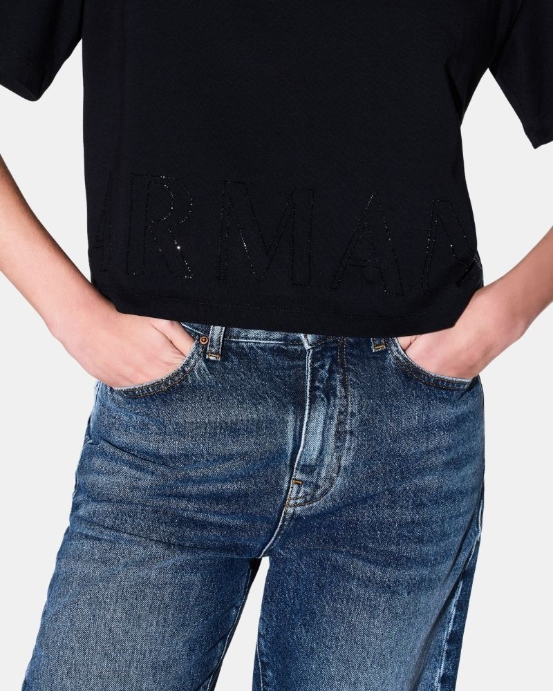 Camisetas Manga corta Mujer ARMANI EXCHANGE Blanco XW001709 AF17172