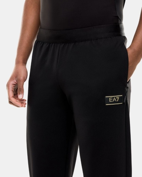 Pantalones Largos Chándal Hombre EA7 Negro 7M001337 AF16658